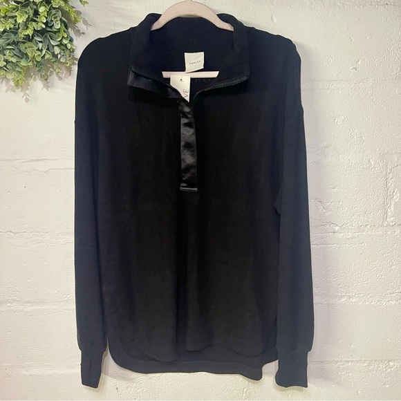NWT•Varley•Roeder Half Zip Midlayer•Black•Size Medium - Picture 3 of 9